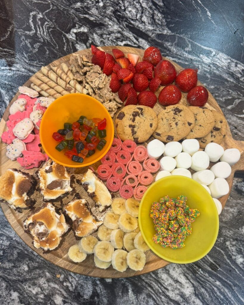 summer bucket list for families easy snack board for family night