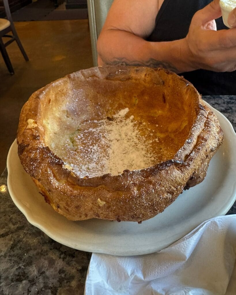 dutch baby from richard walkers in la jolla