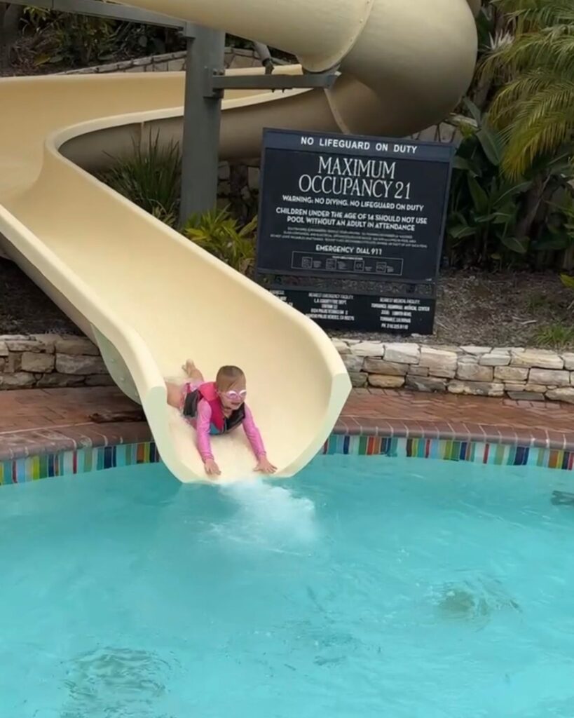 Terranea Resort Pool Water Slide